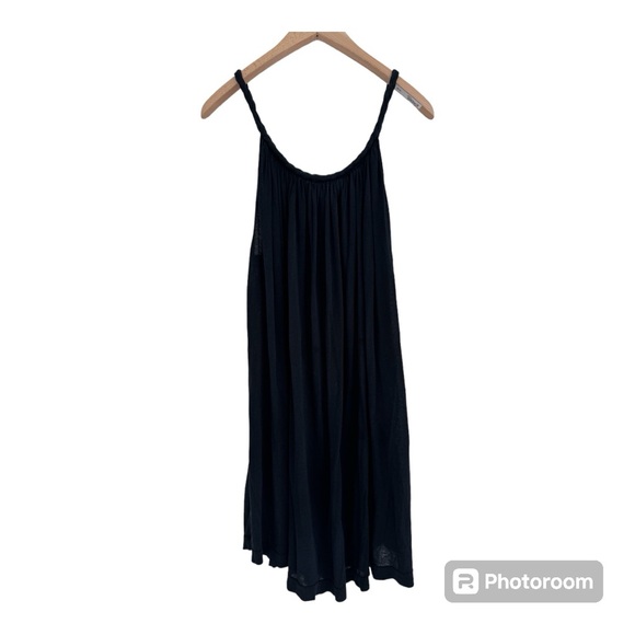 SANDRO Paris Silk Tent Dress with Braided Straps - Picture 2 of 7